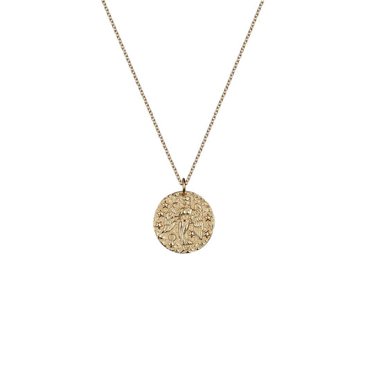 Virgo rose gold necklace