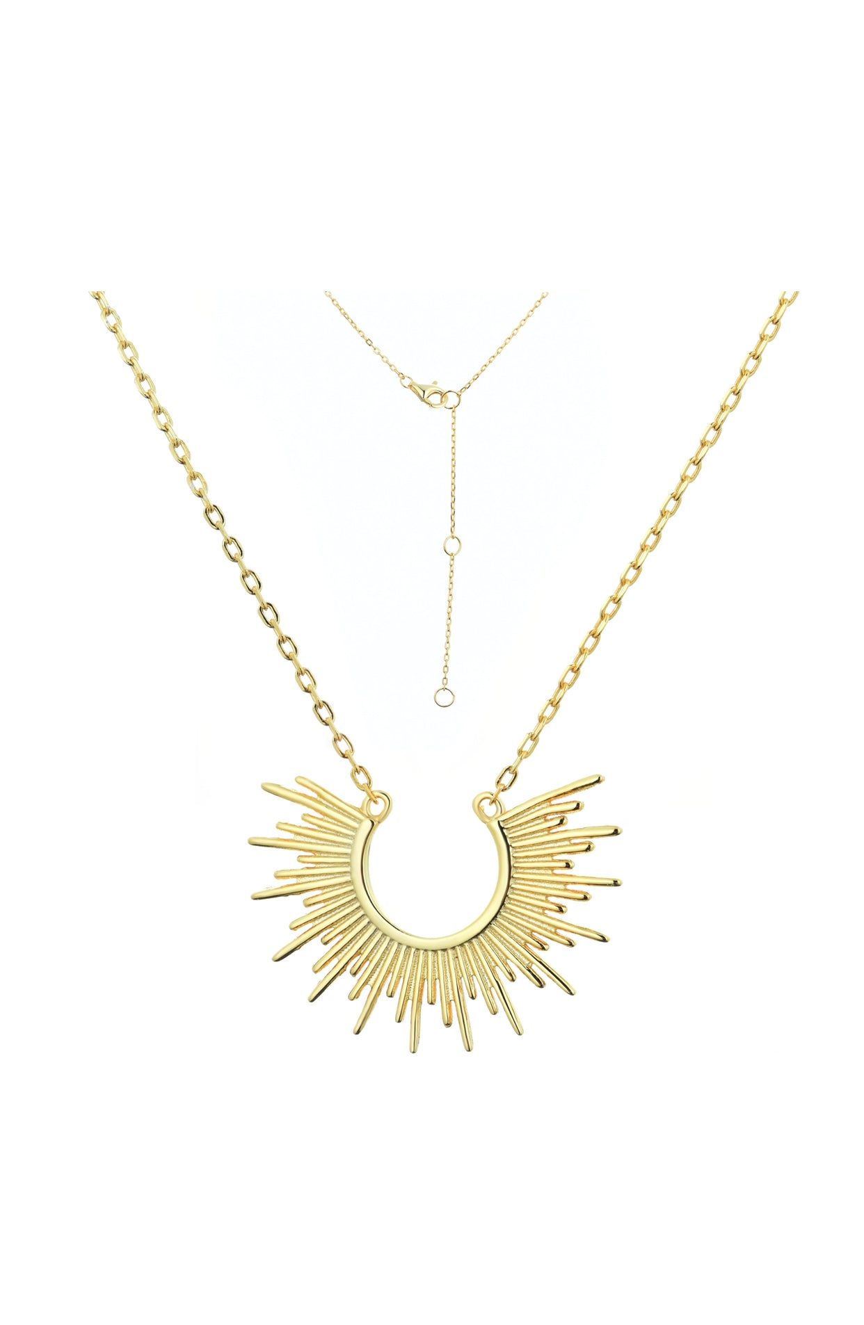 SUNBURST GOLD NECKLACE