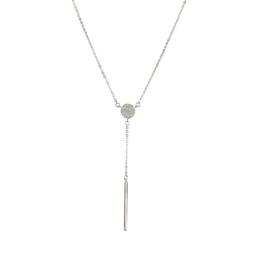 ZAHRA SILVER NECKLACE