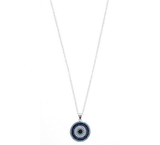 EVIL EYE TURQUOISE NECKLACE