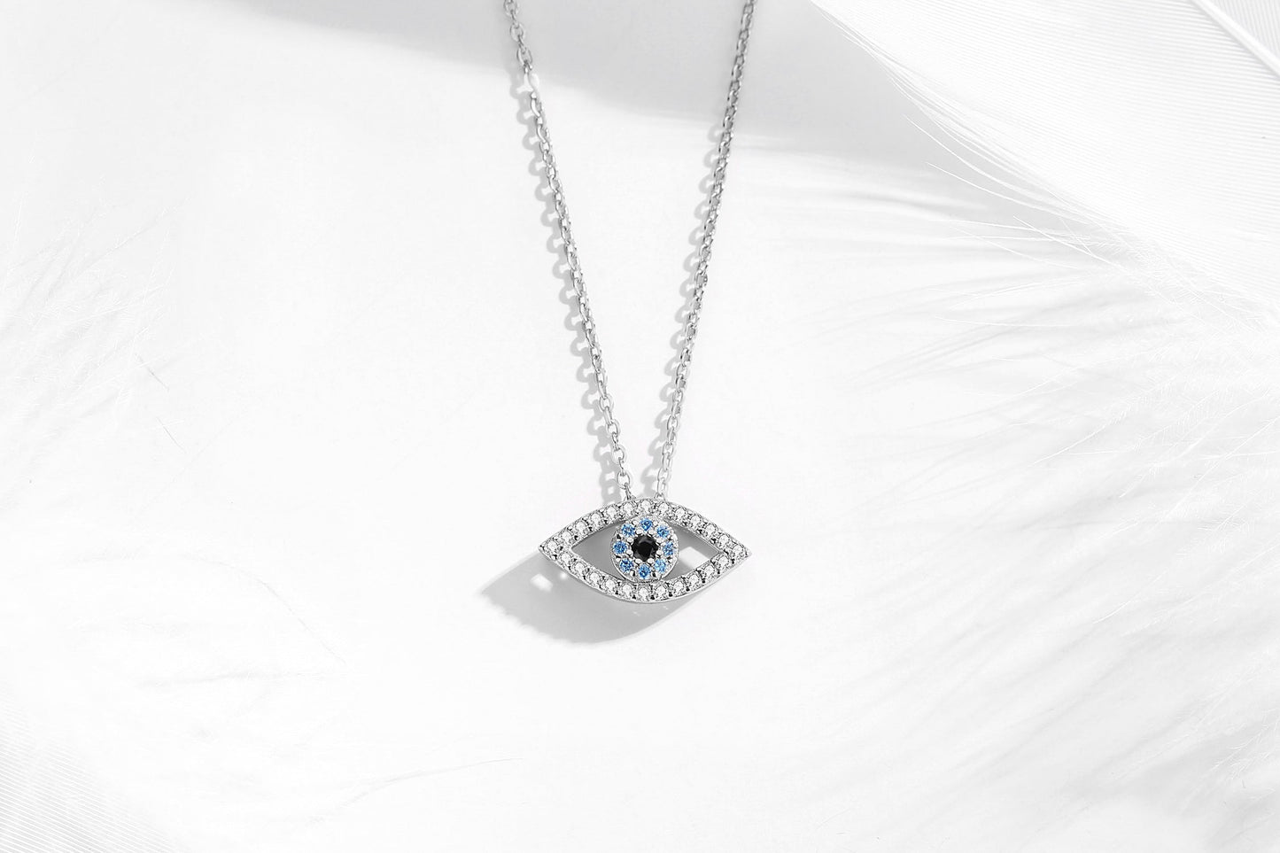 ANAYA EVIL EYE SILVER NECKLACE