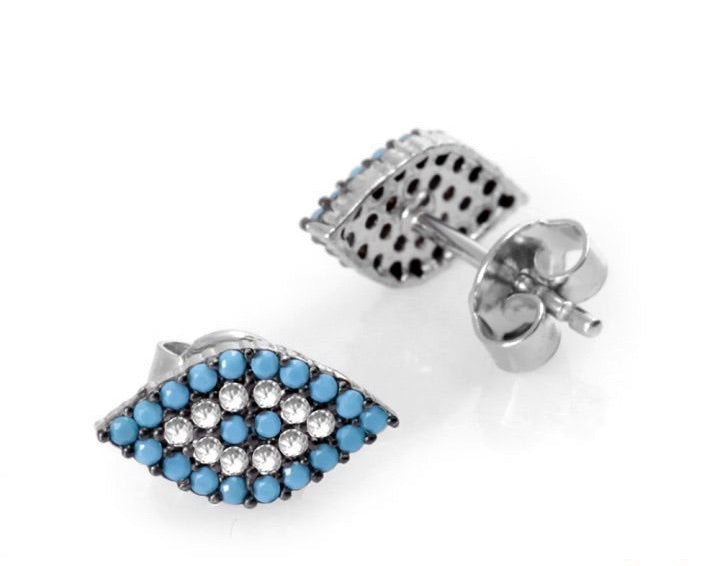 DAKOTA EVIL EYE EARRINGS