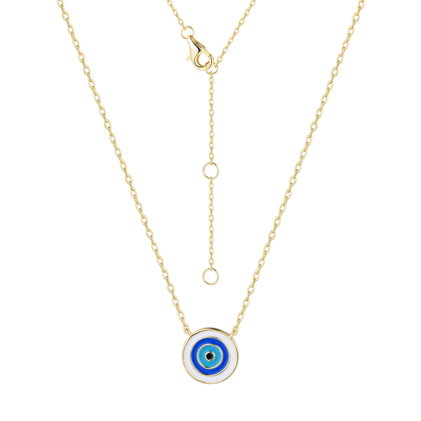 AMIRA EVIL EYE GOLD NECKLACE