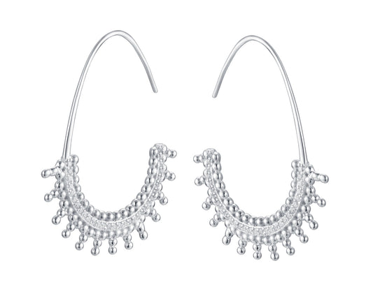 BOHO SUN SILVER EARRINGS