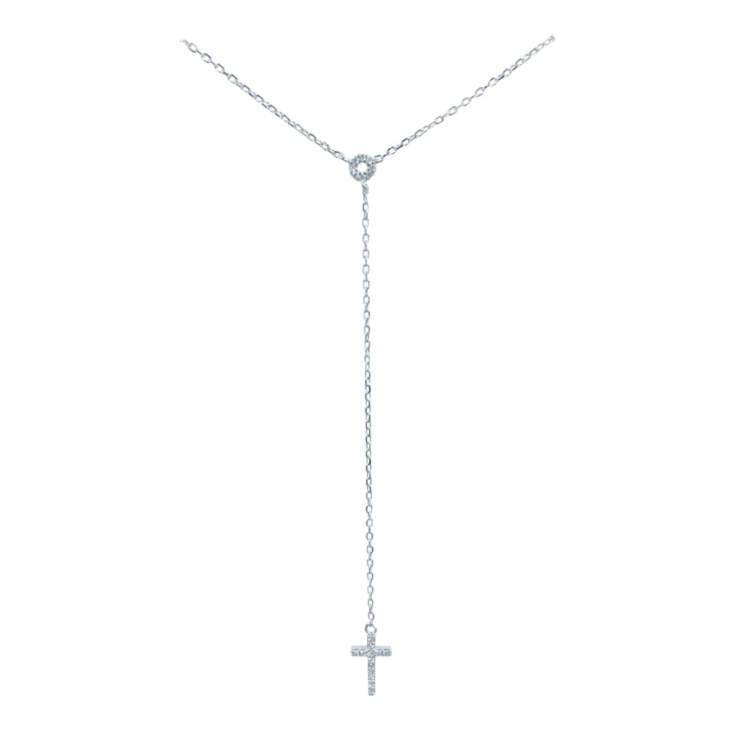 hanging cross necklace