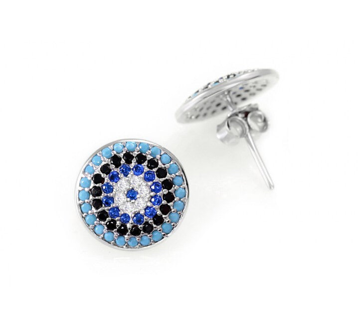 HOPE EVIL EYE EARRINGS