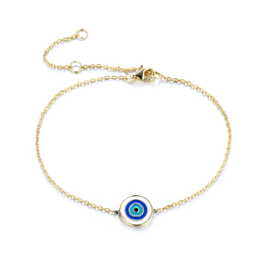 AMIRA EVIL EYE GOLD BRACELET