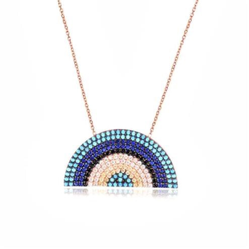 JASMINA EVIL EYE NECKLACE