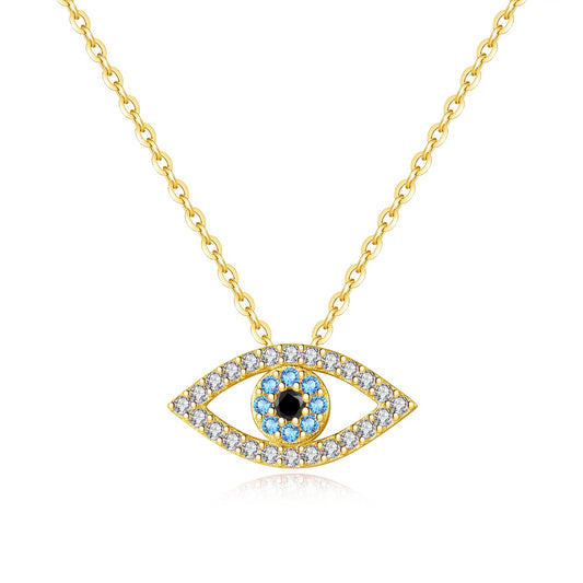 ANAYA EVIL EYE GOLD NECKLACE