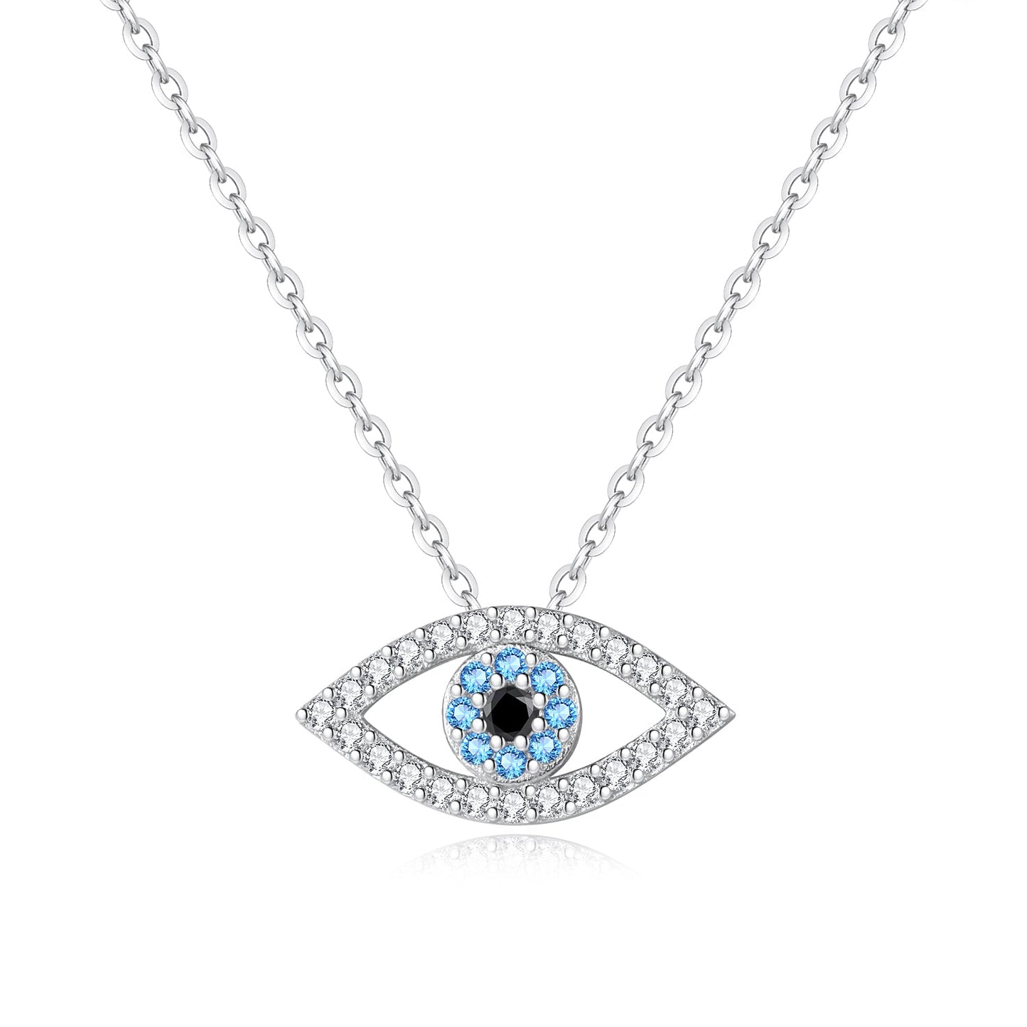 ANAYA EVIL EYE SILVER NECKLACE