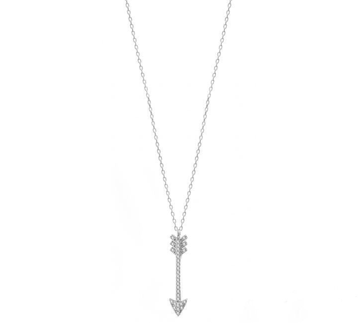 SILVER ARROW NECKLACE