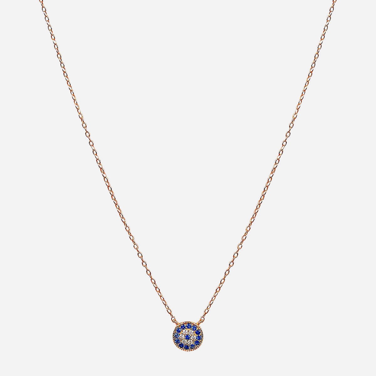 AMAYA EVIL EYE GOLD NECKLACE