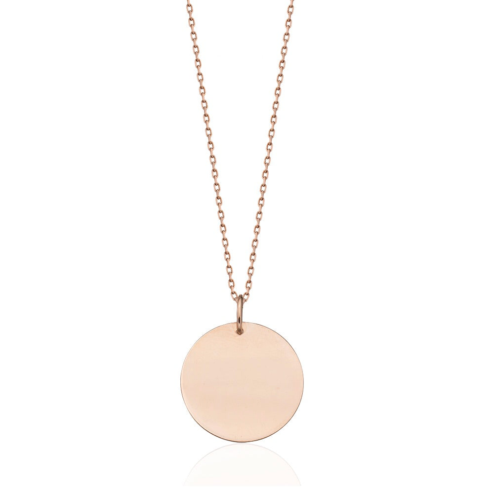 long coin necklace