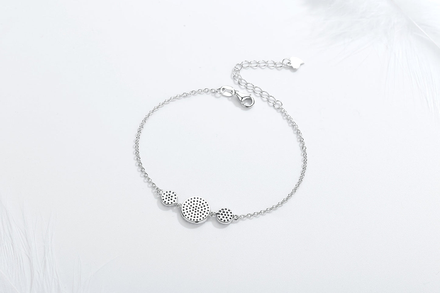 DAYANA EVIL EYE SILVER BRACELET
