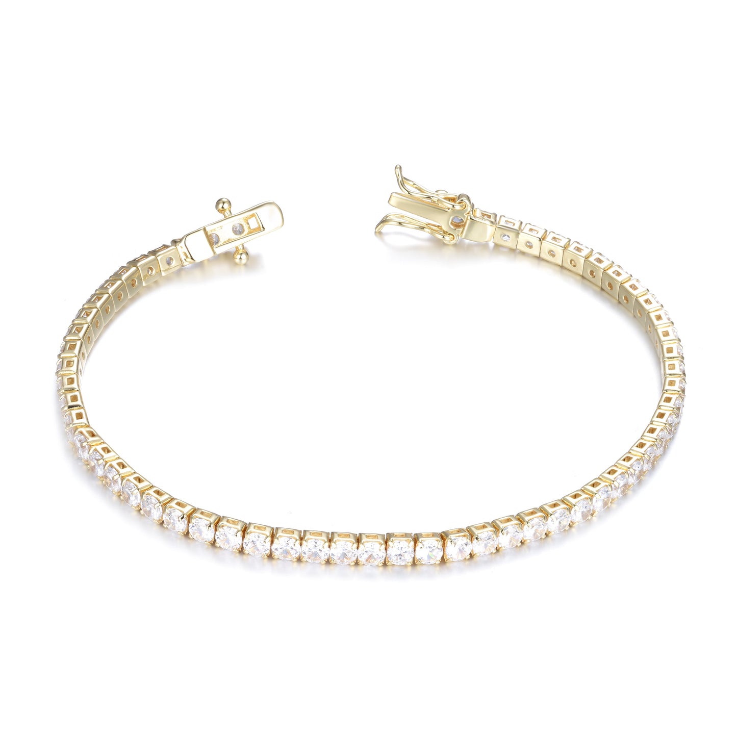 MAGNOLIA GOLD TENNIS BRACELET