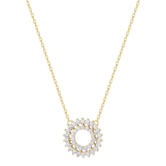 ELSIE BOHO SUN GOLD NECKLACE