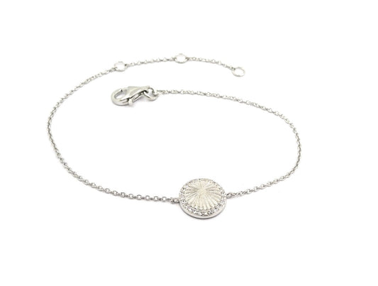Paris disc bracelet 