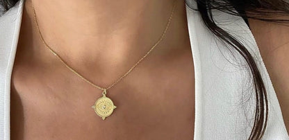ARIANNA EVIL EYE GOLD NECKLACE