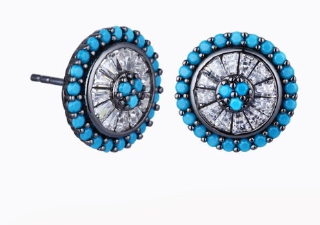 ISABEL EAR STUDS STERLING SILVER