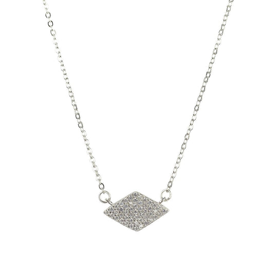 Diamond shaped necklace