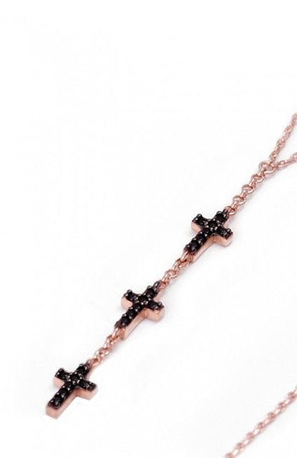 SARAH CROSS NECKLACE