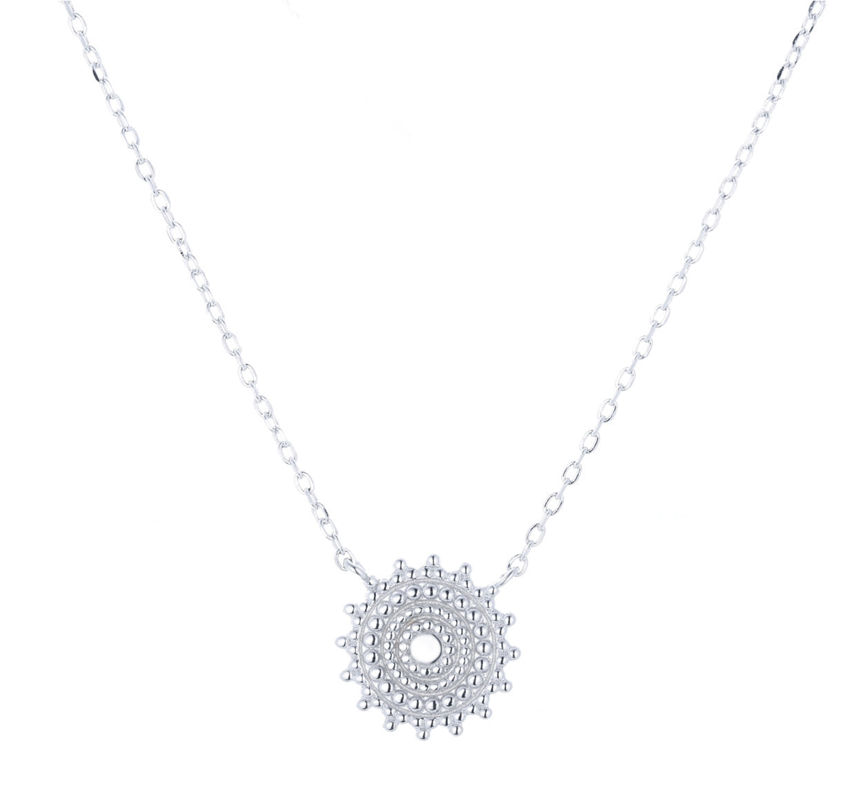 isla silver necklace 