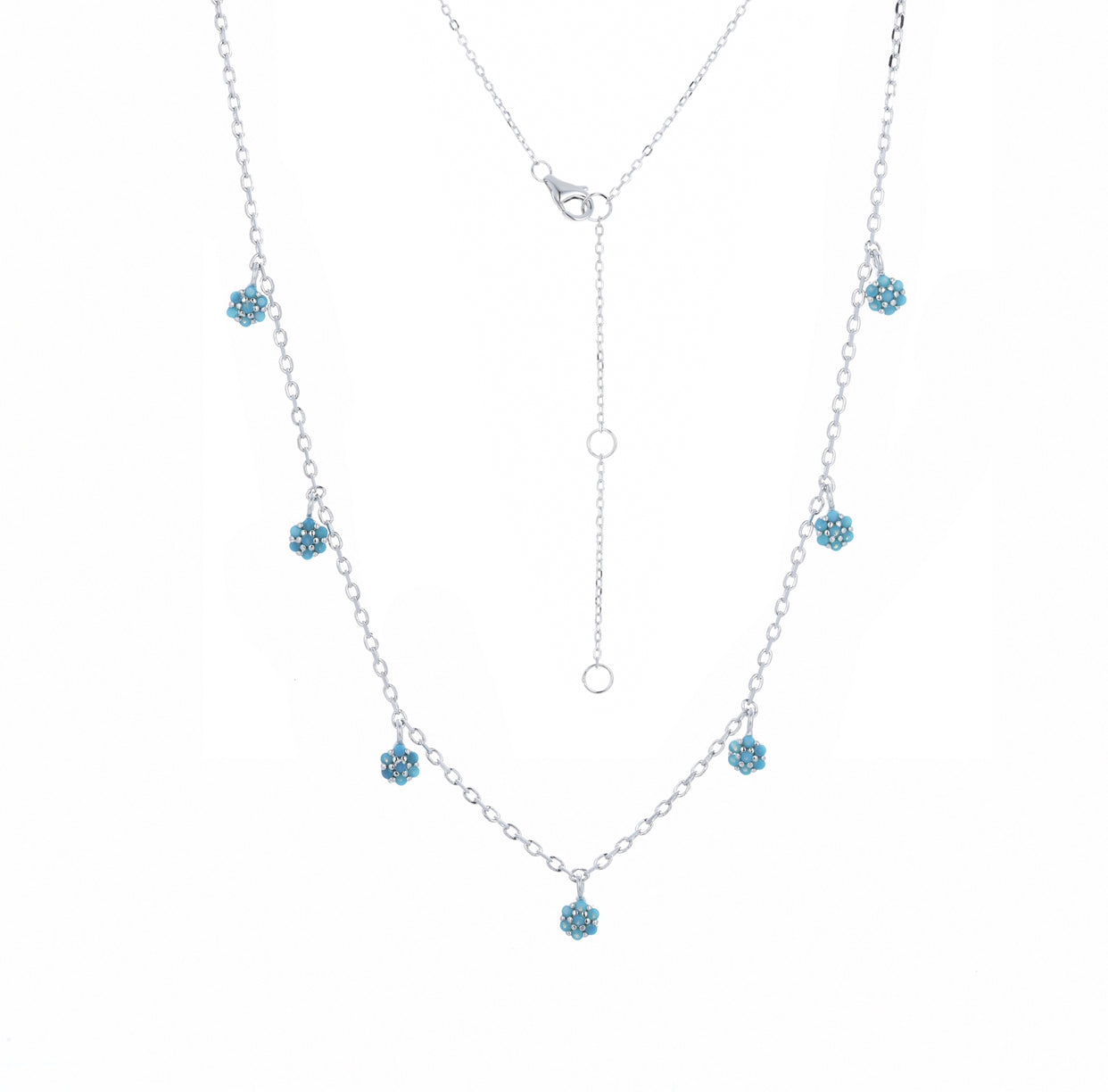 ANYA SILVER NECKLACE