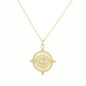 ARIANNA EVIL EYE GOLD NECKLACE