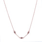 CHARLIZE EVIL EYE ROSE GOLD NECKLACE