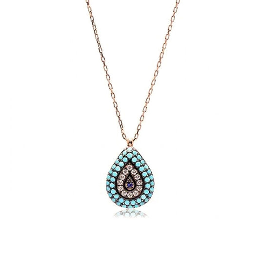 OLIVETA TURQUOISE NECKLACE