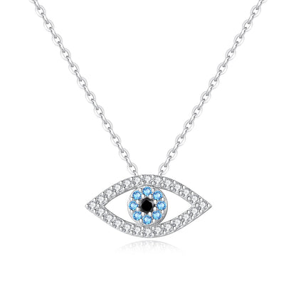 ANAYA EVIL EYE SILVER NECKLACE
