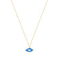 ALYSSA MINI EVIL EYE GOLD NECKLACE