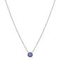 Mini evil eye silver necklace 
